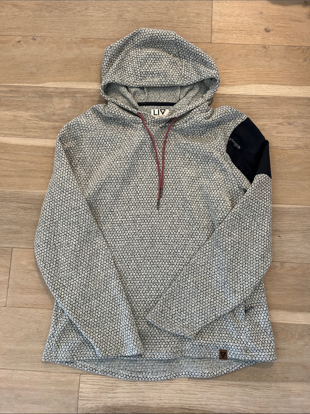 Liv outdoor textured hoodie
